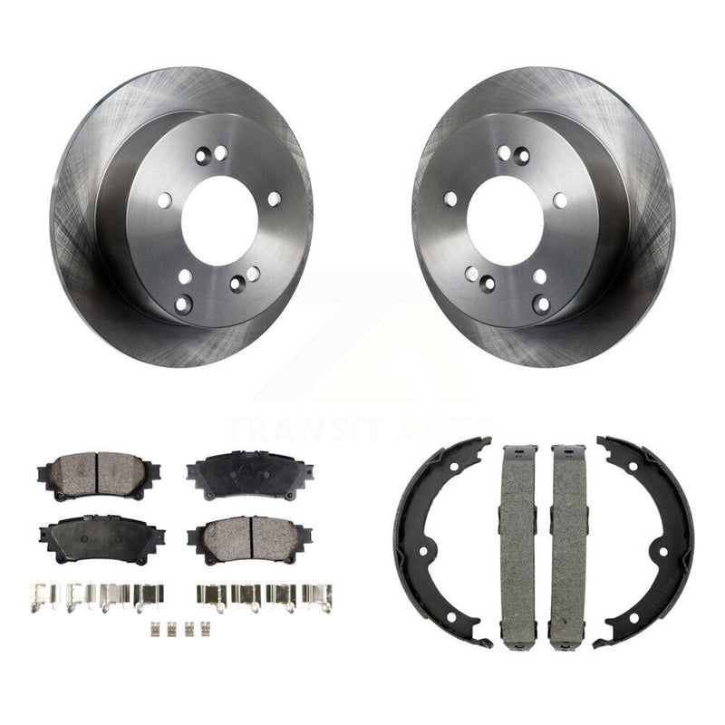 Transit Auto K8F-104685 Disc Brake Kit for 2014-2015 Lexus IS250 - Rear product image
