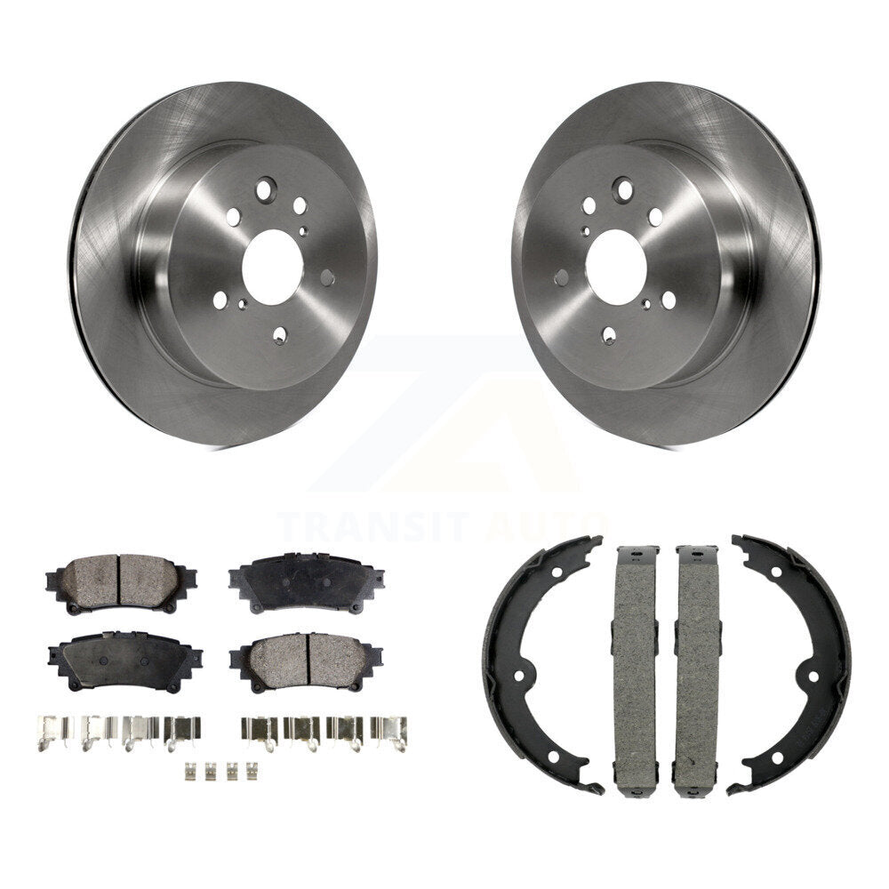 Transit Auto K8F-104686 Disc Brake Kit for 2014-2015 Lexus IS250, Lexus IS350 - Rear product image