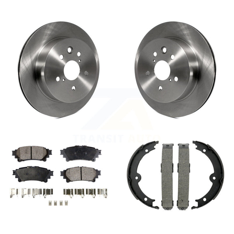 Transit Auto K8F-104686 Disc Brake Kit for 2014-2015 Lexus IS250, Lexus IS350 - Rear product image