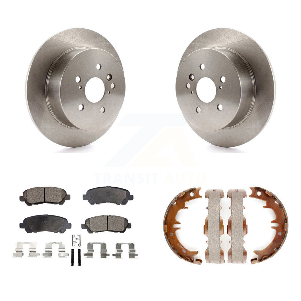 Transit Auto K8F-104687 Disc Brake Kit for 2008-2013 Toyota Highlander - Rear product image