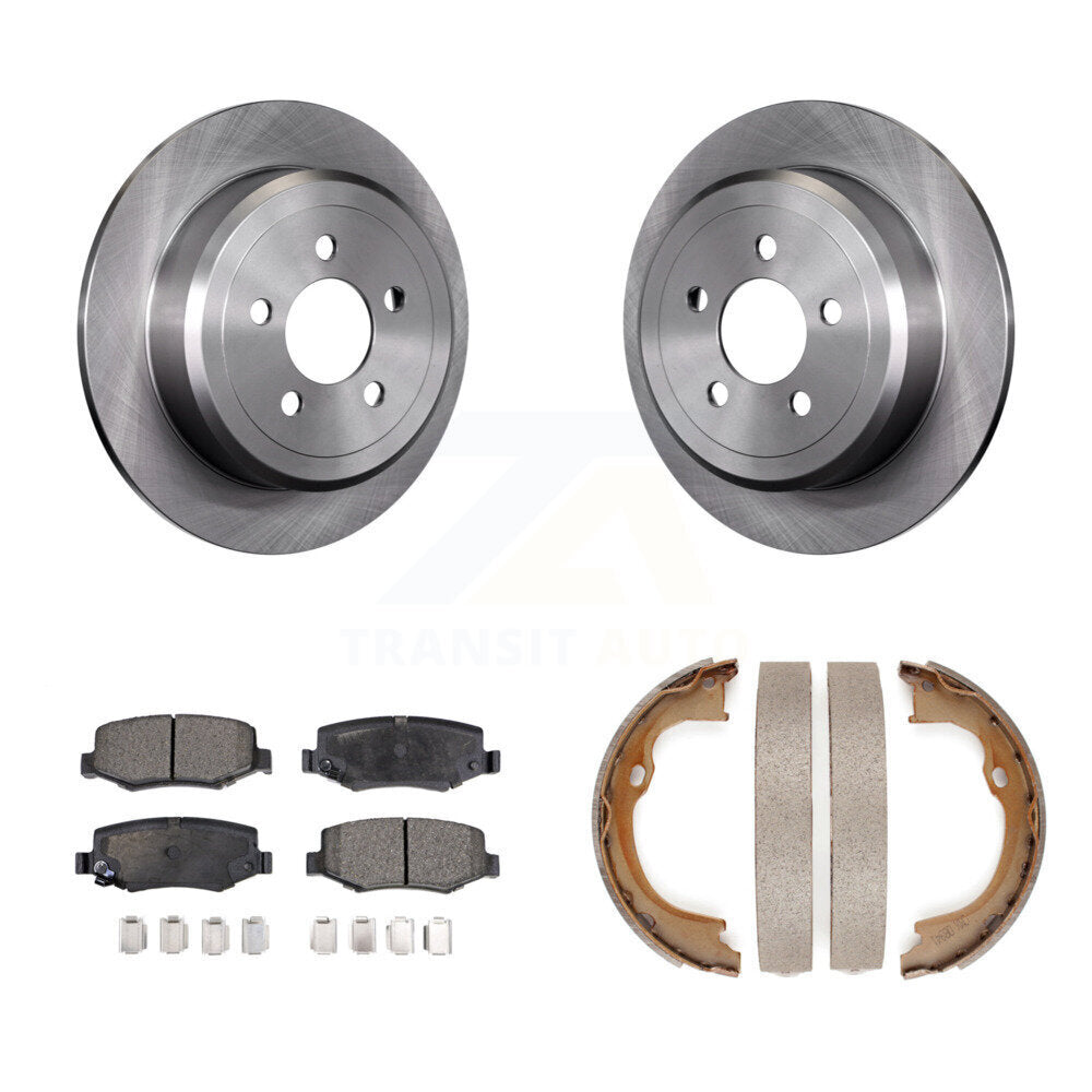 Transit Auto K8F-104688 Disc Brake Kit for 2007-2012 Jeep Liberty, Dodge Nitro - Rear product image