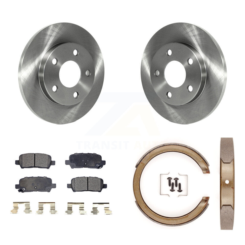 Transit Auto K8F-104696 Disc Brake Kit for 2010 Chevrolet Impala - Rear product image
