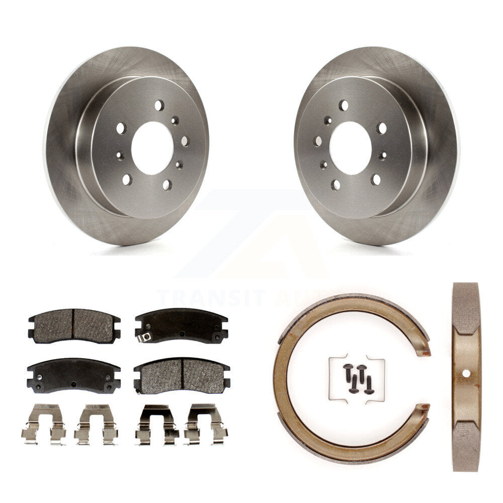 Transit Auto K8F-104697 Disc Brake Kit for 1997-2010 Chevrolet Impala, Buick Century, Oldsmobile Alero & more - Rear product image