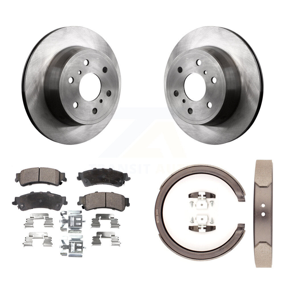 Transit Auto K8F-104698 Disc Brake Kit for 2007 GMC Sierra 1500 Classic - Rear product image
