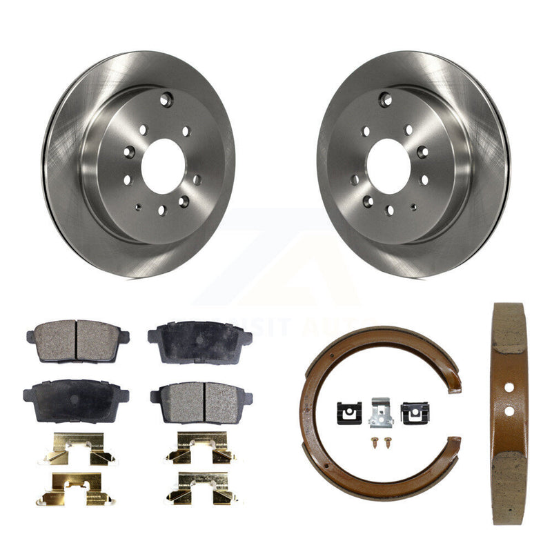 Transit Auto K8F-104703 Disc Brake Kit for 2007-2012 Ford Edge, Lincoln MKX, Mazda CX-7 - Rear product image