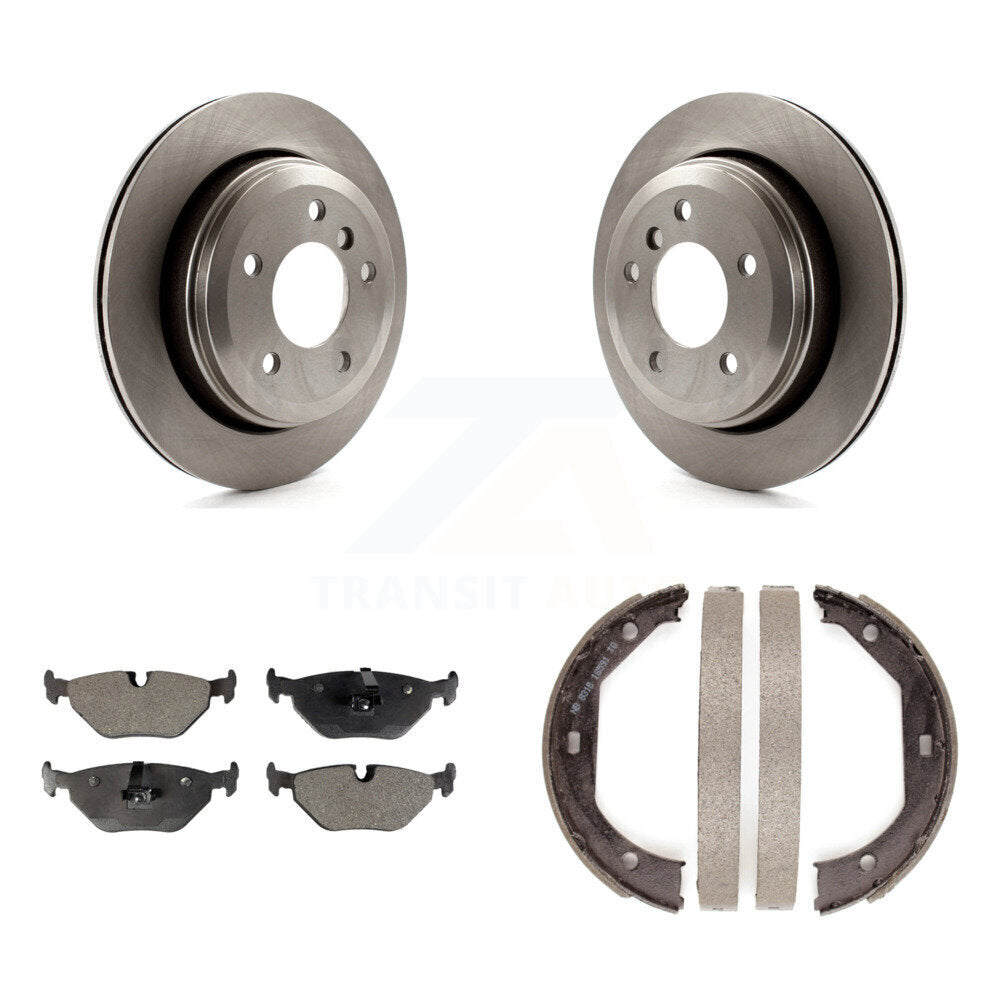 Transit Auto K8F-104704 Disc Brake Kit for 2001-2005 BMW 325xi - Rear product image