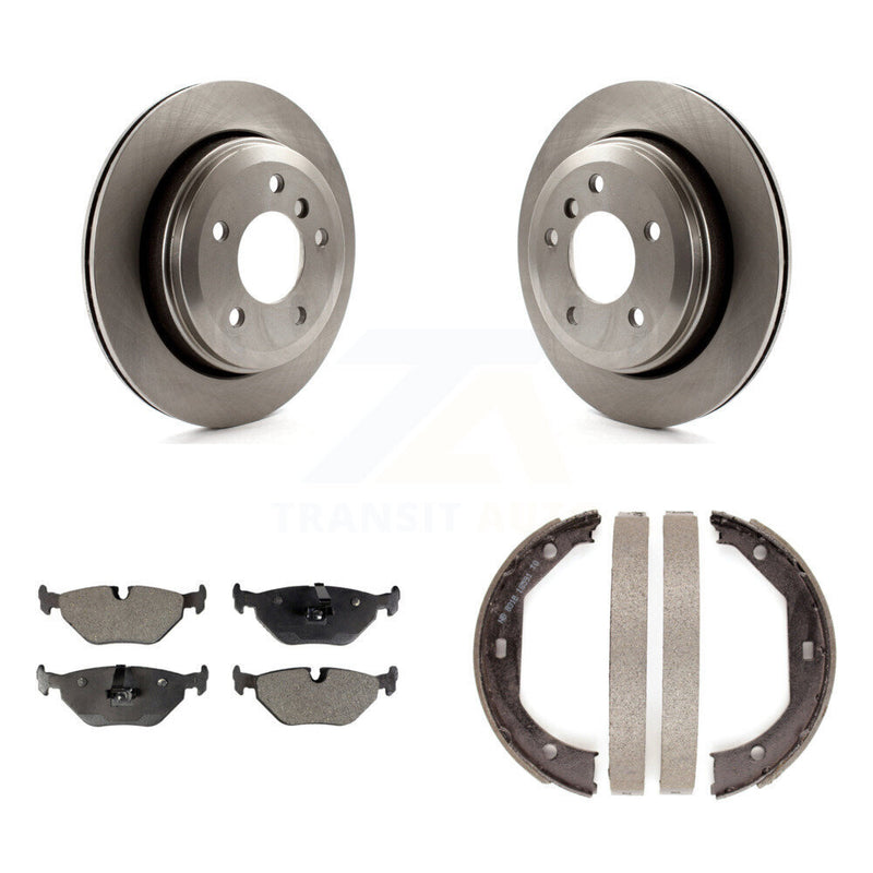 Transit Auto K8F-104704 Disc Brake Kit for 2001-2005 BMW 325xi - Rear product image