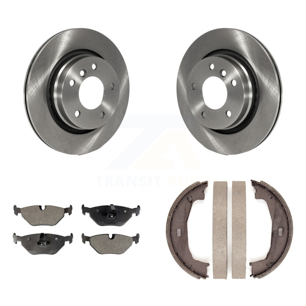 Transit Auto K8F-104705 Disc Brake Kit for 2000-2006 BMW 325Ci, BMW 325i, BMW 323Ci & more - Rear product image