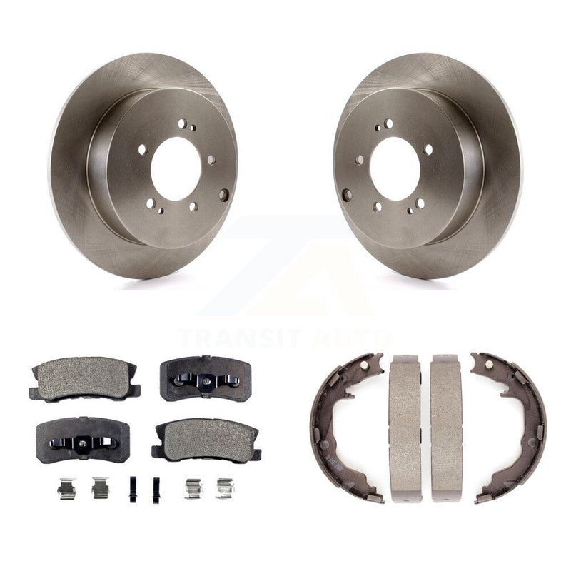 Transit Auto K8F-104711 Disc Brake Kit for 2007-2011 Mitsubishi Outlander - Rear product image