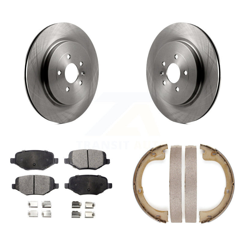Transit Auto K8F-104713 Disc Brake Kit for 2017-2019 Lincoln MKT - Rear product image