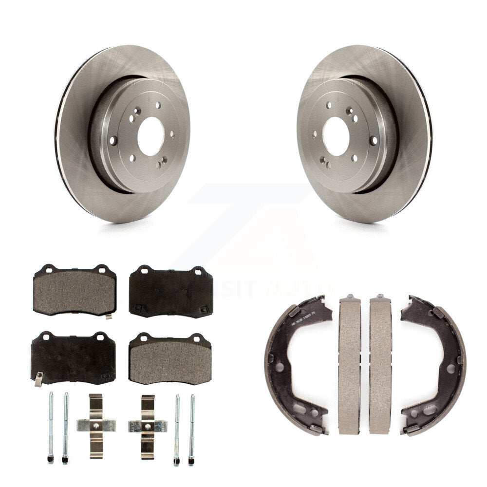 Transit Auto K8F-104719 Disc Brake Kit for 2010-2016 Hyundai Genesis Coupe - Rear product image