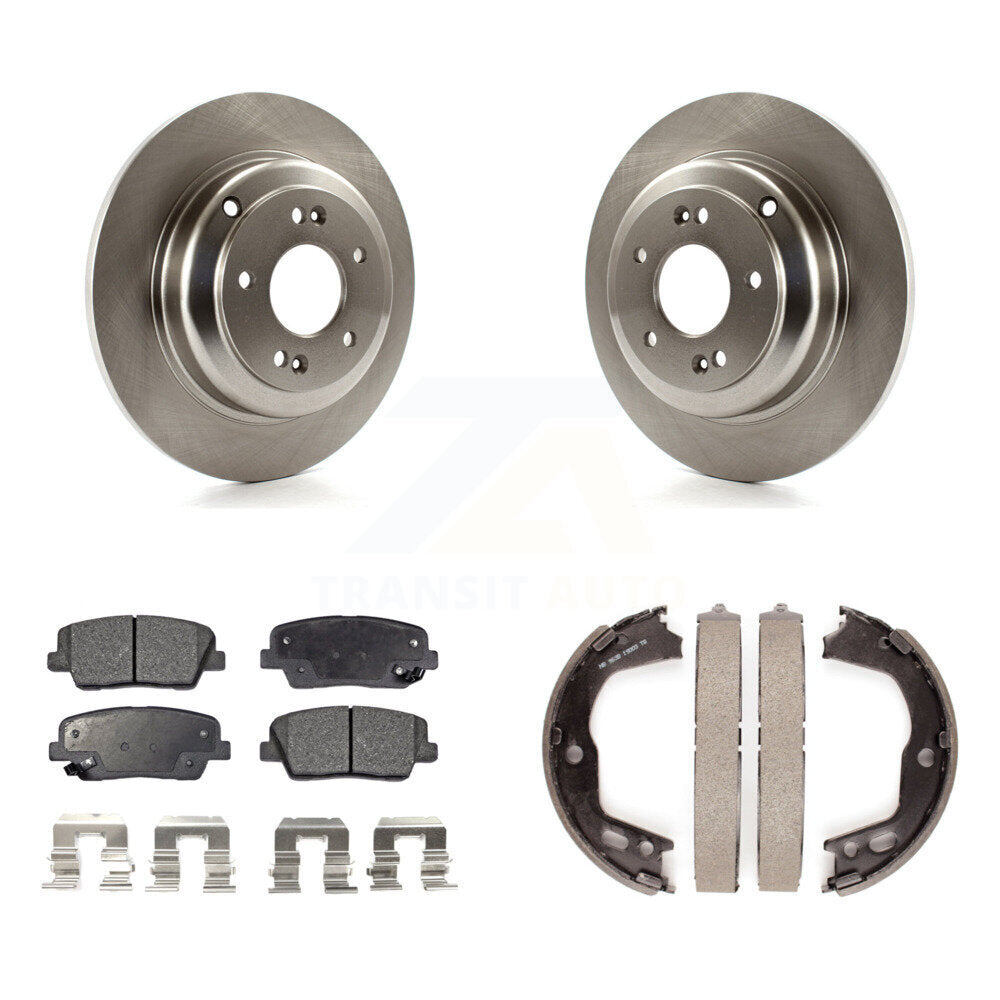 Transit Auto K8F-104720 Disc Brake Kit for 2010-2016 Hyundai Genesis Coupe - Rear product image