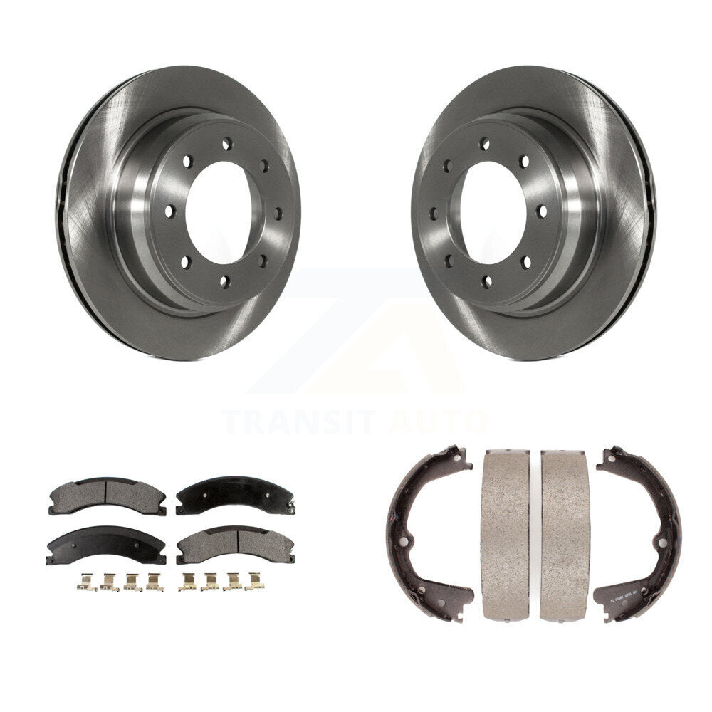 Transit Auto K8F-104721 Disc Brake Kit for 2012-2019 Nissan NV1500, Nissan NV2500, Nissan NV3500 - Rear product image