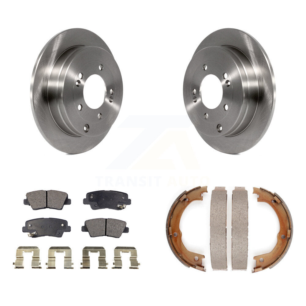 Transit Auto K8F-104730 Disc Brake Kit for 2007-2009 Hyundai Azera, Kia Amanti - Rear product image