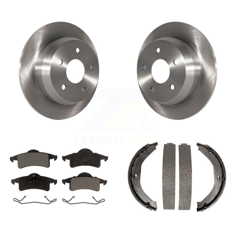Transit Auto K8F-104732 Disc Brake Kit for 1999-2004 Jeep Grand Cherokee - Rear product image