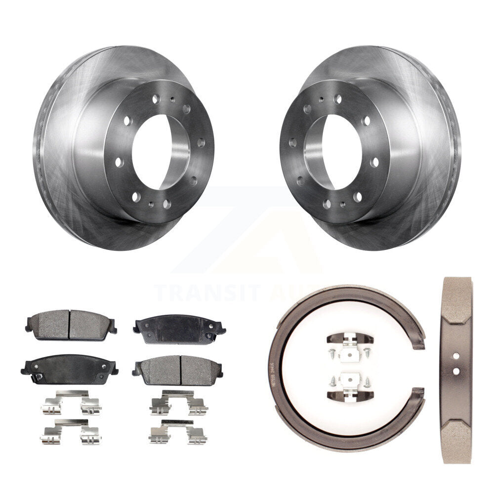 Transit Auto K8F-104735 Disc Brake Kit for 2011 Chevrolet Silverado 1500 - Rear product image