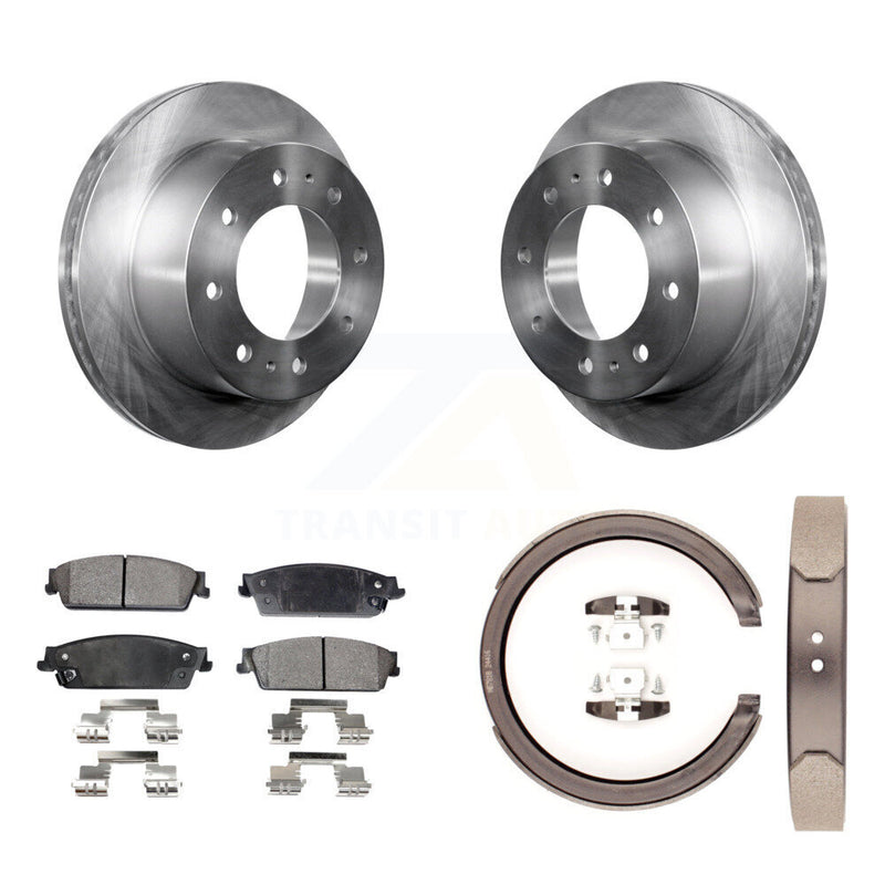 Transit Auto K8F-104735 Disc Brake Kit for 2011 Chevrolet Silverado 1500 - Rear product image