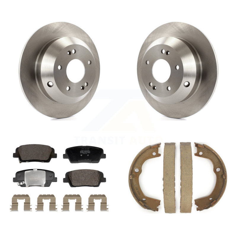 Transit Auto K8F-104738 Disc Brake Kit for 2010-2013 Kia Sorento, Hyundai Santa Fe - Rear product image