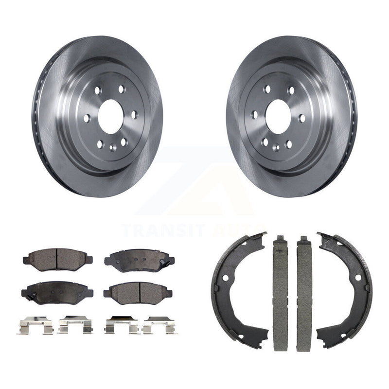 Transit Auto K8F-104743 Disc Brake Kit for 2010-2016 Cadillac SRX - Rear product image