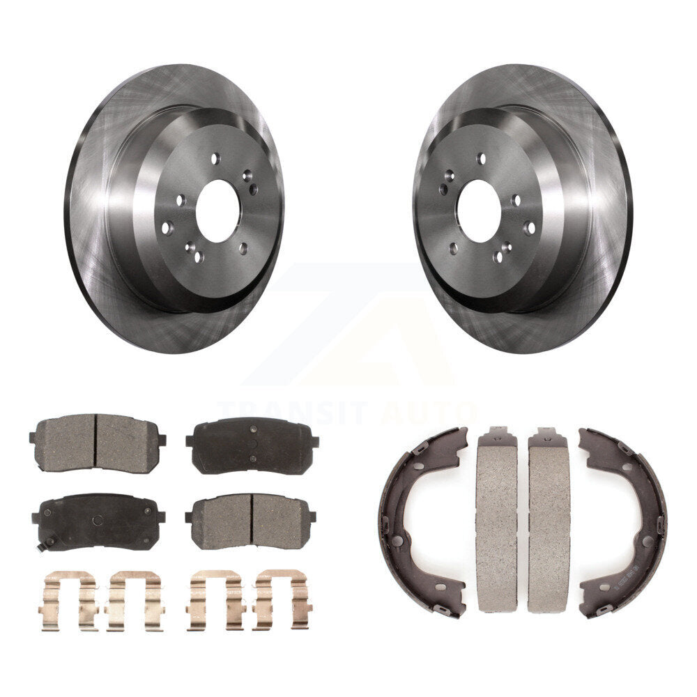 Transit Auto K8F-104747 Disc Brake Kit for 2007-2012 Hyundai Veracruz - Rear product image