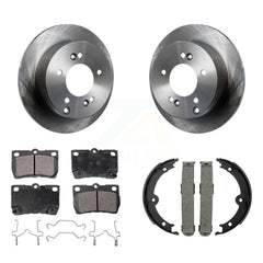 Transit Auto K8F-104749 Disc Brake Kit for 2006-2013 Lexus IS250 - Rear product image