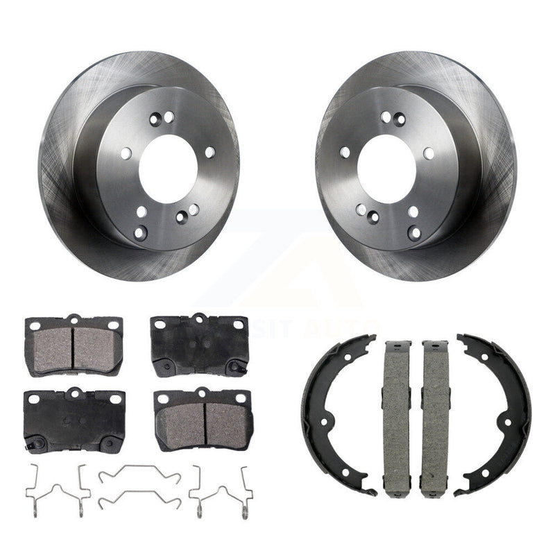 Transit Auto K8F-104749 Disc Brake Kit for 2006-2013 Lexus IS250 - Rear product image
