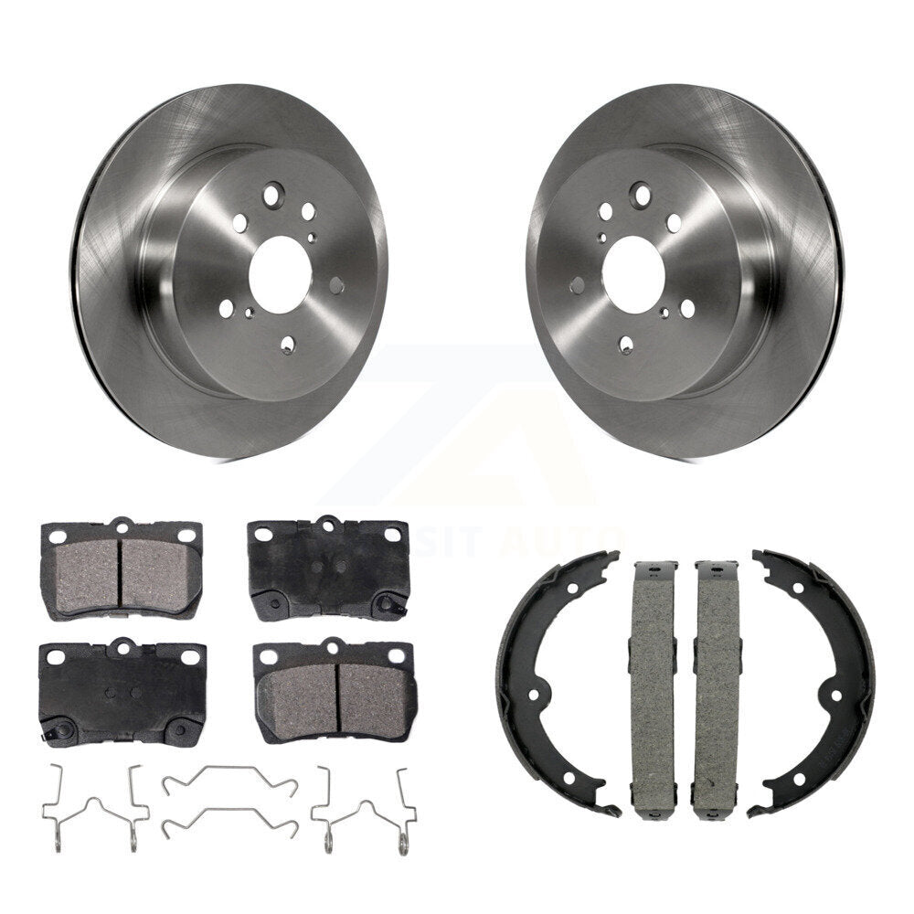 Transit Auto K8F-104750 Disc Brake Kit for 2006-2013 Lexus IS350, Lexus IS250, Lexus GS460 & more - Rear product image