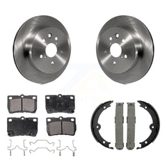 Transit Auto K8F-104750 Disc Brake Kit for 2006-2013 Lexus IS350, Lexus IS250, Lexus GS460 & more - Rear product image