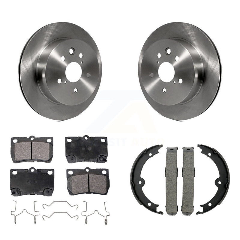 Transit Auto K8F-104750 Disc Brake Kit for 2006-2013 Lexus IS350, Lexus IS250, Lexus GS460 & more - Rear product image
