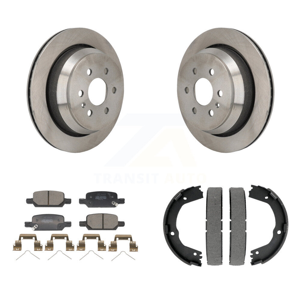 Transit Auto K8F-104752 Disc Brake Kit for 2021-2022 Chevrolet Colorado, GMC Canyon - Rear product image