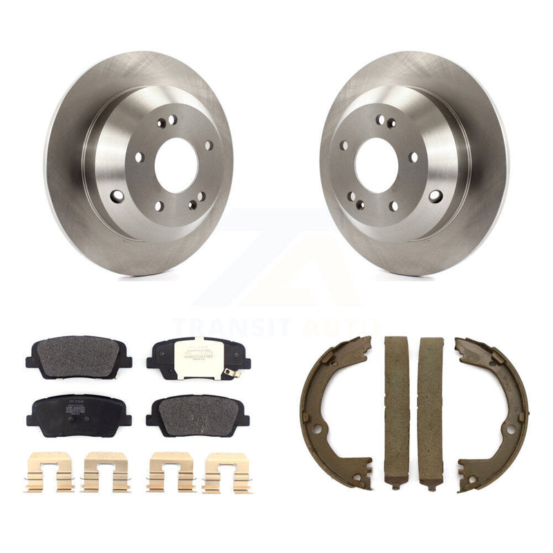 Transit Auto K8F-104753 Disc Brake Kit for 2017-2019 Hyundai Santa Fe XL, Hyundai Santa Fe, Hyundai Santa Fe Sport - Rear product image