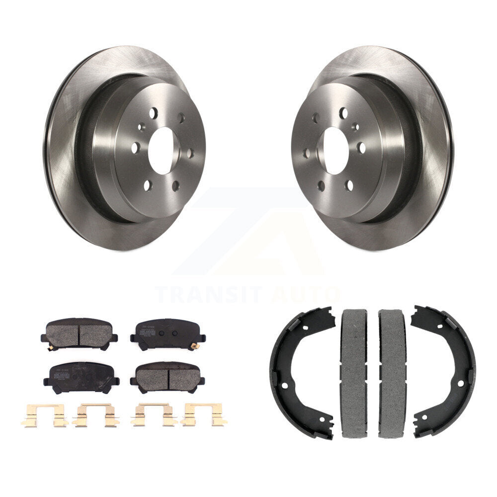 Transit Auto K8F-104755 Disc Brake Kit for 2015-2020 Chevrolet Colorado, GMC Canyon - Rear product image