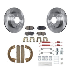 Transit Auto K8F-104758 Disc Brake Kit for 2011-2017 Hyundai Azera, Kia Optima, Hyundai Sonata - Rear product image