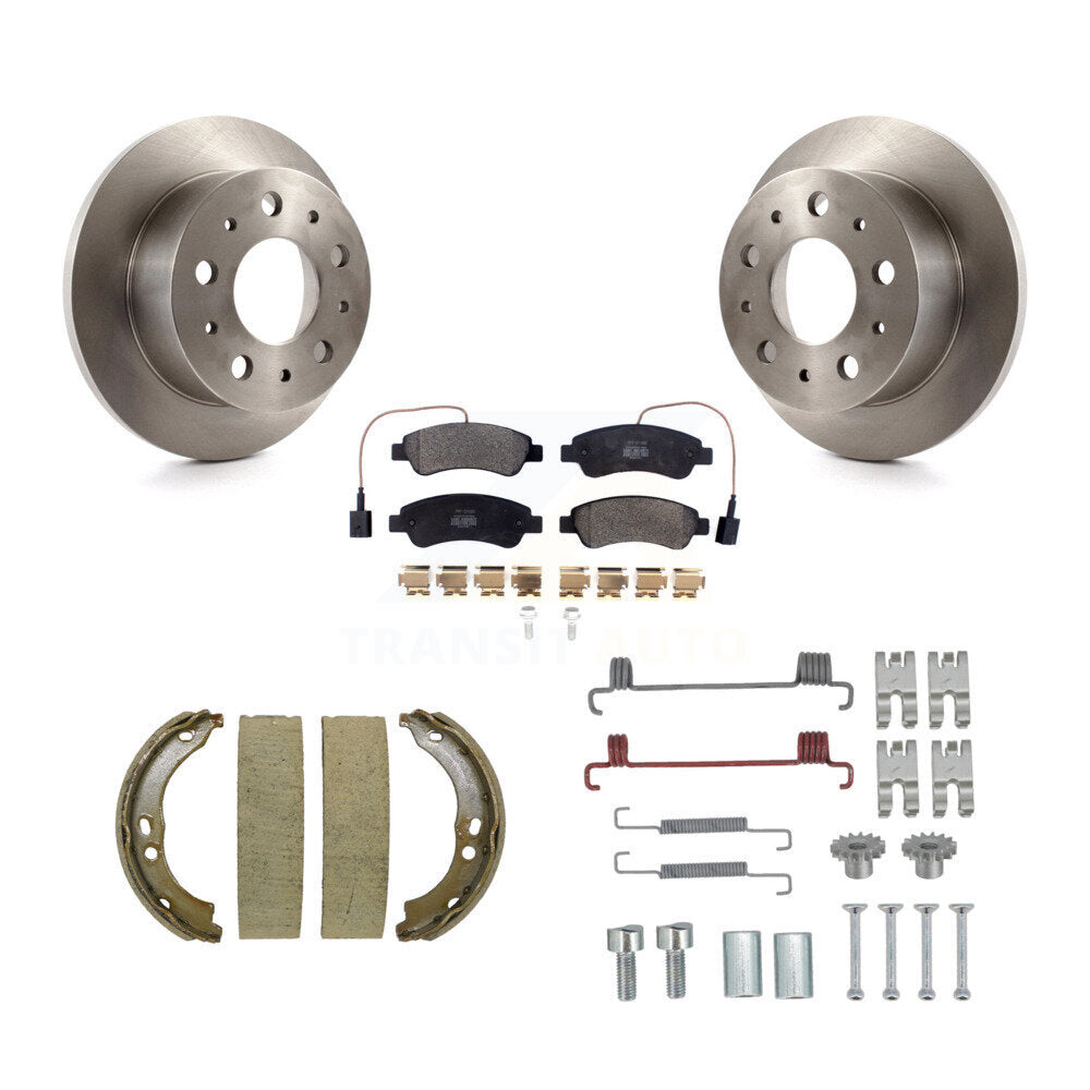 Transit Auto K8F-104759 Disc Brake Kit for 2014-2021 Ram ProMaster 1500, Ram ProMaster 2500, Ram ProMaster 3500 - Rear product image