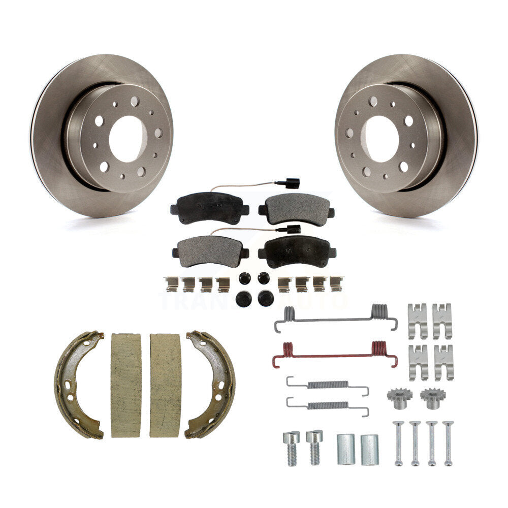 Transit Auto K8F-104760 Disc Brake Kit for 2014-2021 Ram ProMaster 1500, Ram ProMaster 2500, Ram ProMaster 3500 - Rear product image