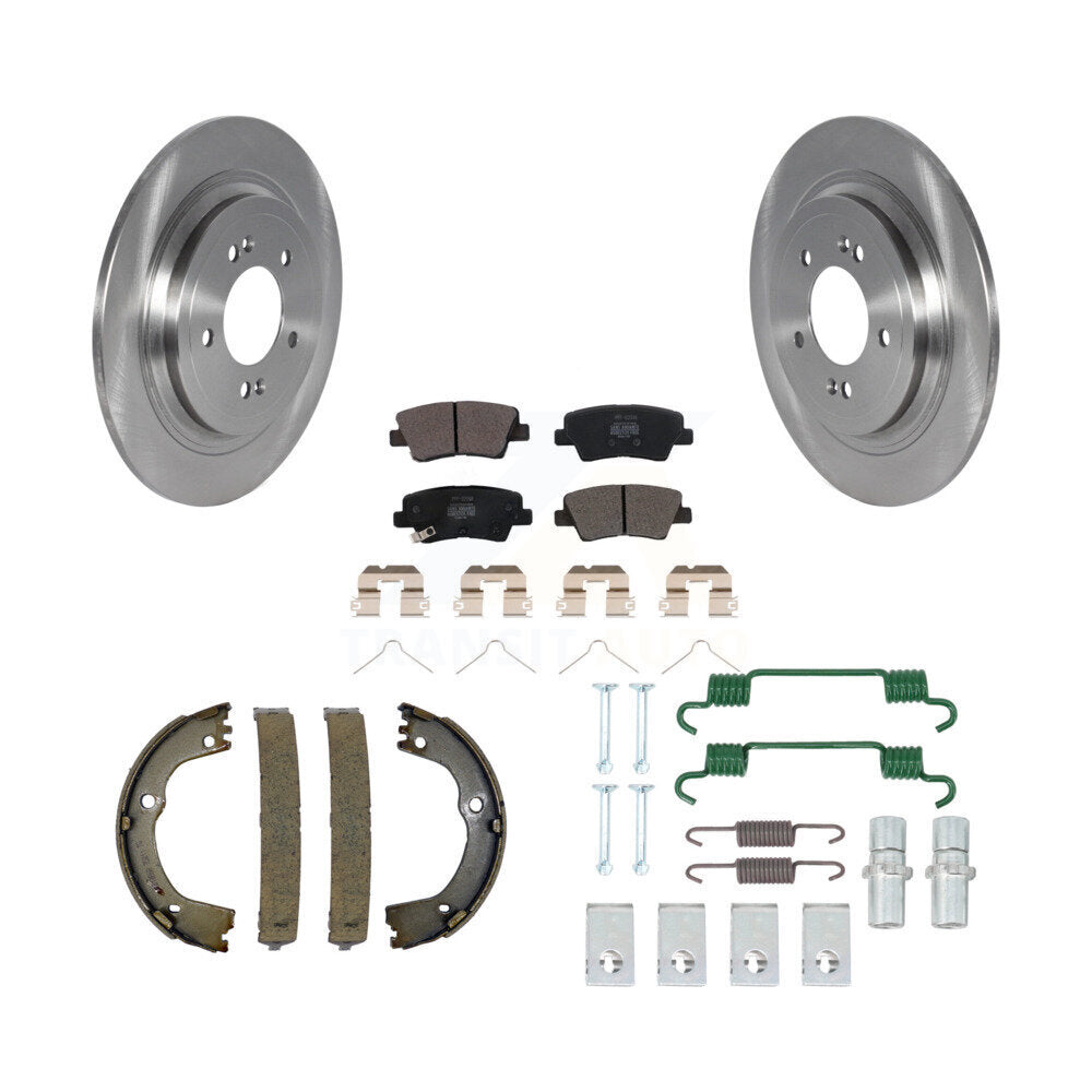 Transit Auto K8F-104764 Disc Brake Kit for 2017-2022 Kia Sportage - Rear product image