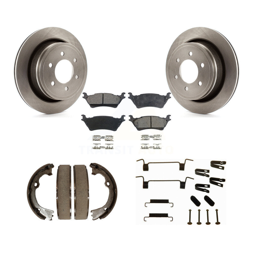 Transit Auto K8F-104766 Disc Brake Kit for 2012-2018 Ford F-150 - Rear product image