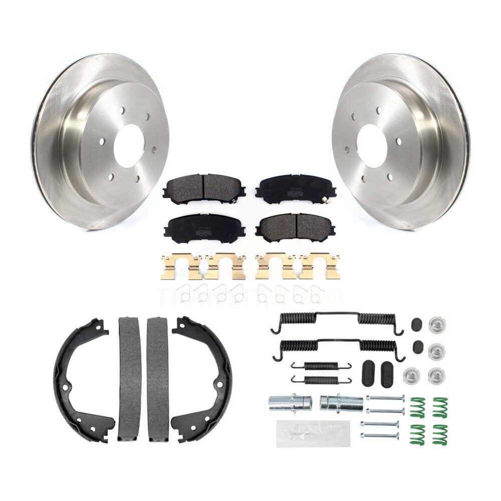 Transit Auto K8F-104767 Disc Brake Kit for 2017-2023 Nissan TITAN - Rear product image