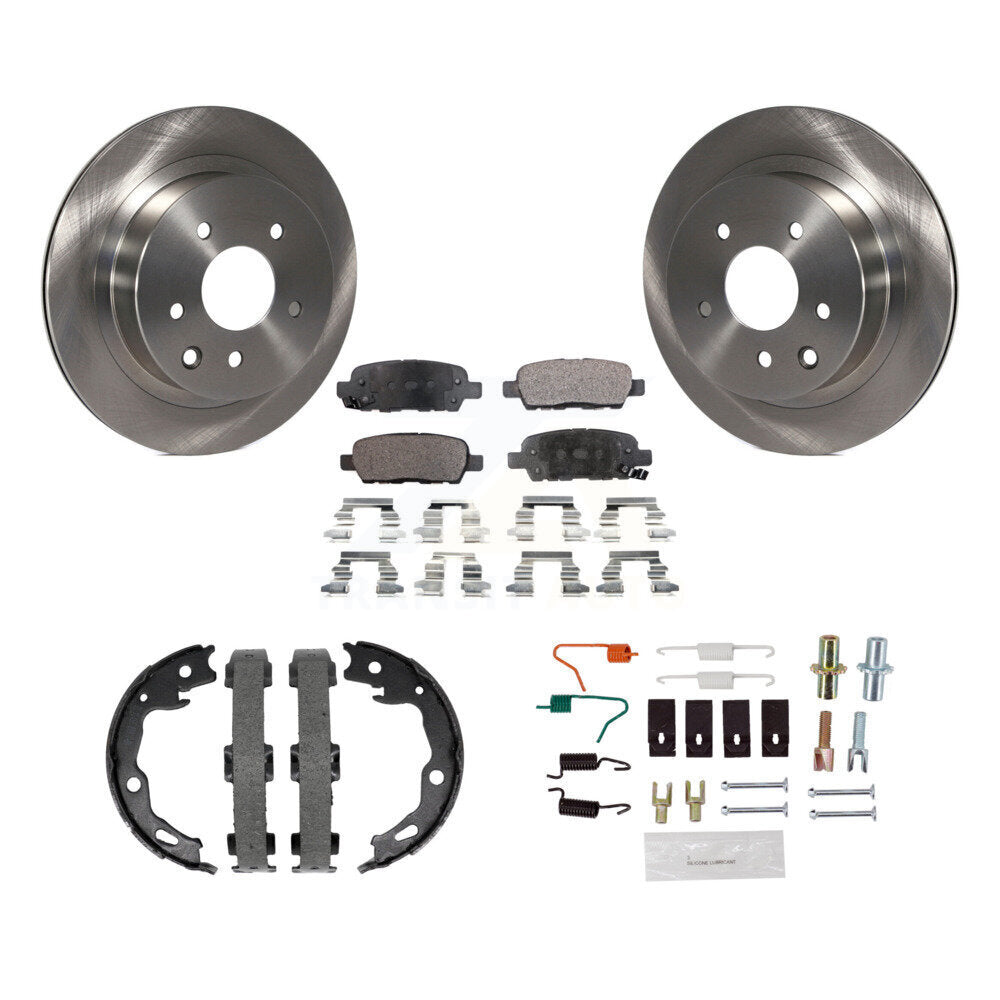 Transit Auto K8F-104768 Disc Brake Kit for 2014-2019 Nissan Rogue - Rear product image