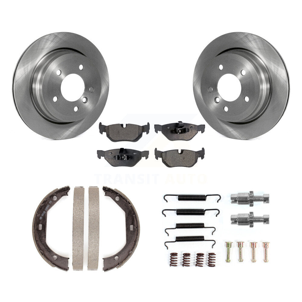 Transit Auto K8F-104769 Disc Brake Kit for 2006-2015 BMW X1, BMW 328i xDrive, BMW 328i & more - Rear product image
