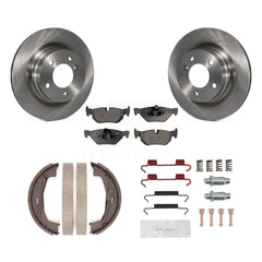Transit Auto K8F-104770 Disc Brake Kit for 2006-2012 BMW 328i, BMW 325i - Rear product image