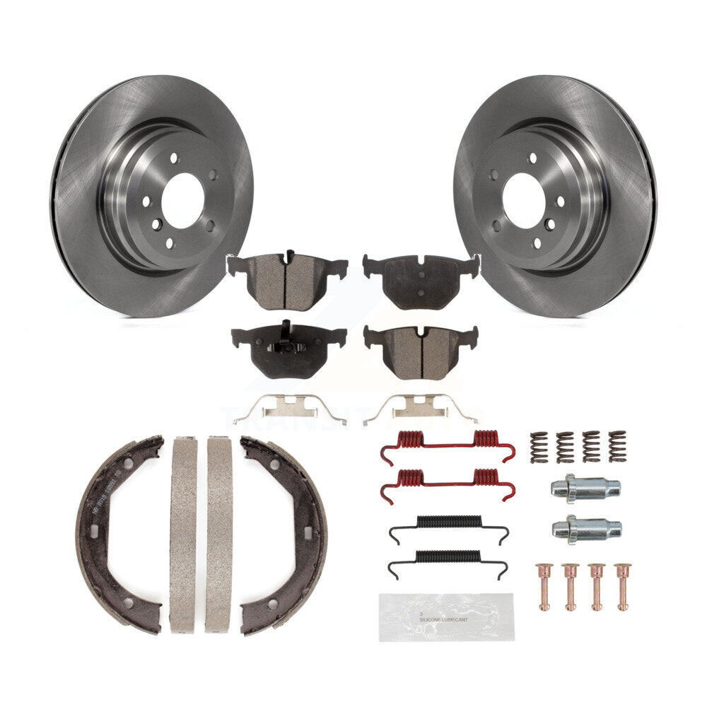 Transit Auto K8F-104771 Disc Brake Kit for 2013-2015 BMW X1 - Rear product image