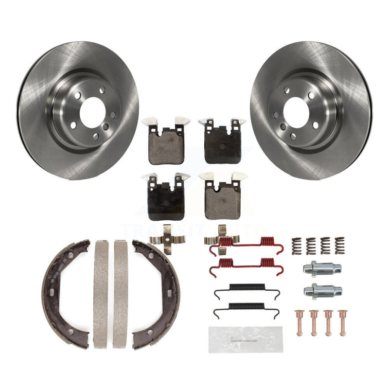 Transit Auto K8F-104773 Disc Brake Kit for 2013-2018 BMW 320i xDrive, BMW 328i - Rear product image
