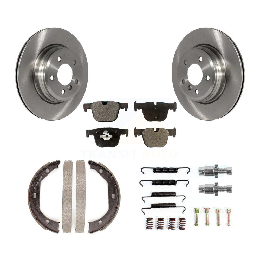 Transit Auto K8F-104783 Disc Brake Kit for 2012-2020 BMW 440i Gran Coupe, BMW 440i xDrive, BMW 440i xDrive Gran Coupe & more - Rear product image