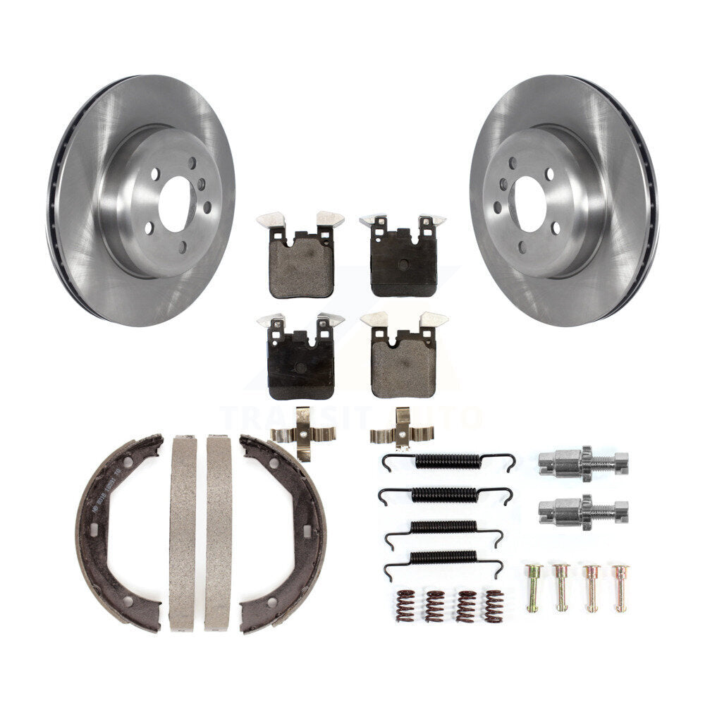 Transit Auto K8F-104786 Disc Brake Kit for 2013-2020 BMW 440i Gran Coupe, BMW 440i xDrive, BMW 440i xDrive Gran Coupe & more - Rear product image