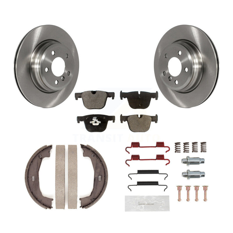 Transit Auto K8F-104791 Disc Brake Kit for 2014-2016 BMW 328i, BMW 428i Gran Coupe, BMW 428i & more - Rear product image