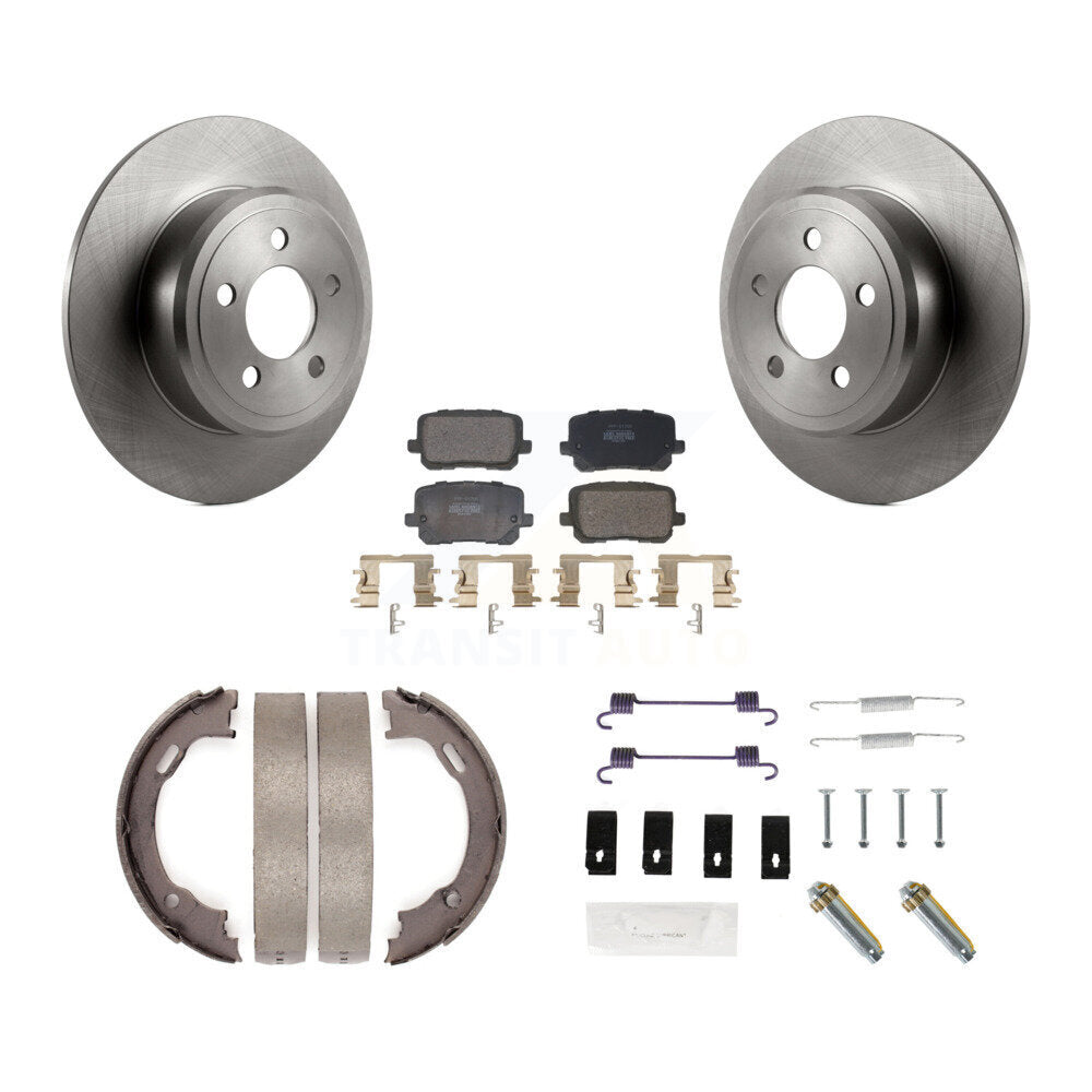 Transit Auto K8F-104798 Disc Brake Kit for 2014-2021 Dodge Charger - Rear product image