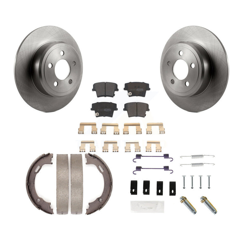 Transit Auto K8F-104803 Disc Brake Kit for 2005-2021 Dodge Charger, Chrysler 300, Dodge Challenger - Rear product image