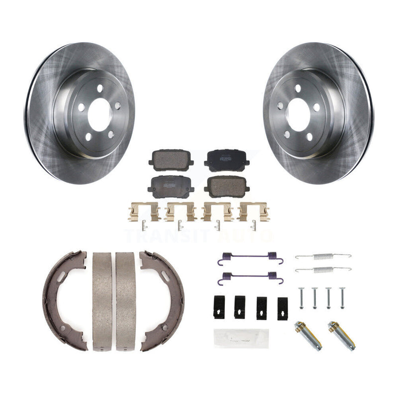 Transit Auto K8F-104805 Disc Brake Kit for 2017-2018 Dodge Charger - Rear product image