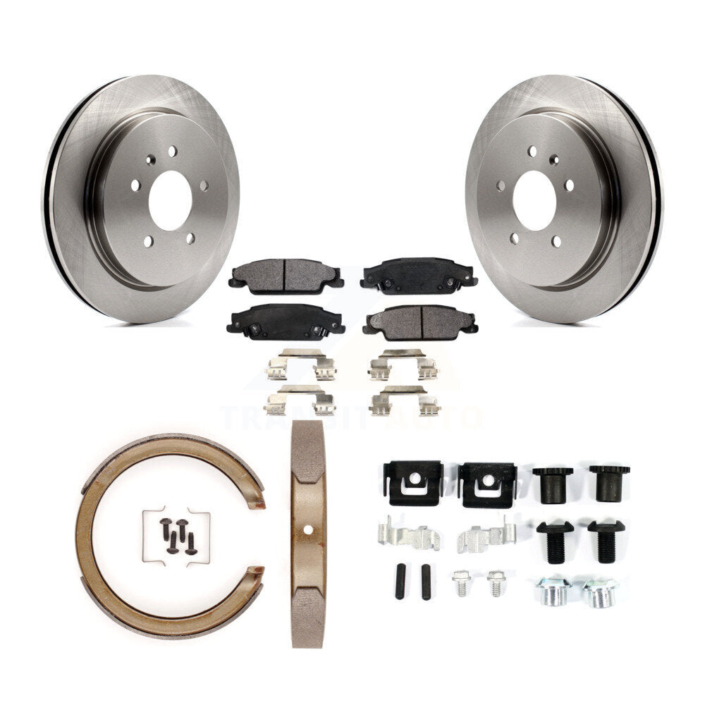 Transit Auto K8F-104810 Disc Brake Kit for 2005-2008 Cadillac STS - Rear product image